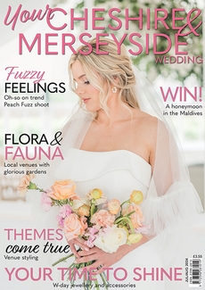 Cover of the July/August 2024 issue of Your Cheshire & Merseyside Wedding magazine