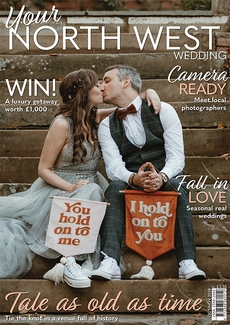 Cover of the October/November 2024 issue of Your North West Wedding magazine