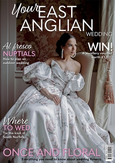 Cover of the June/July 2024 issue of Your East Anglian Wedding magazine