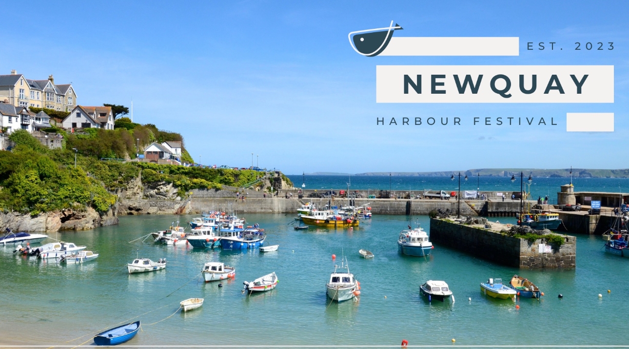 Newquay during the 2023 harbour festival