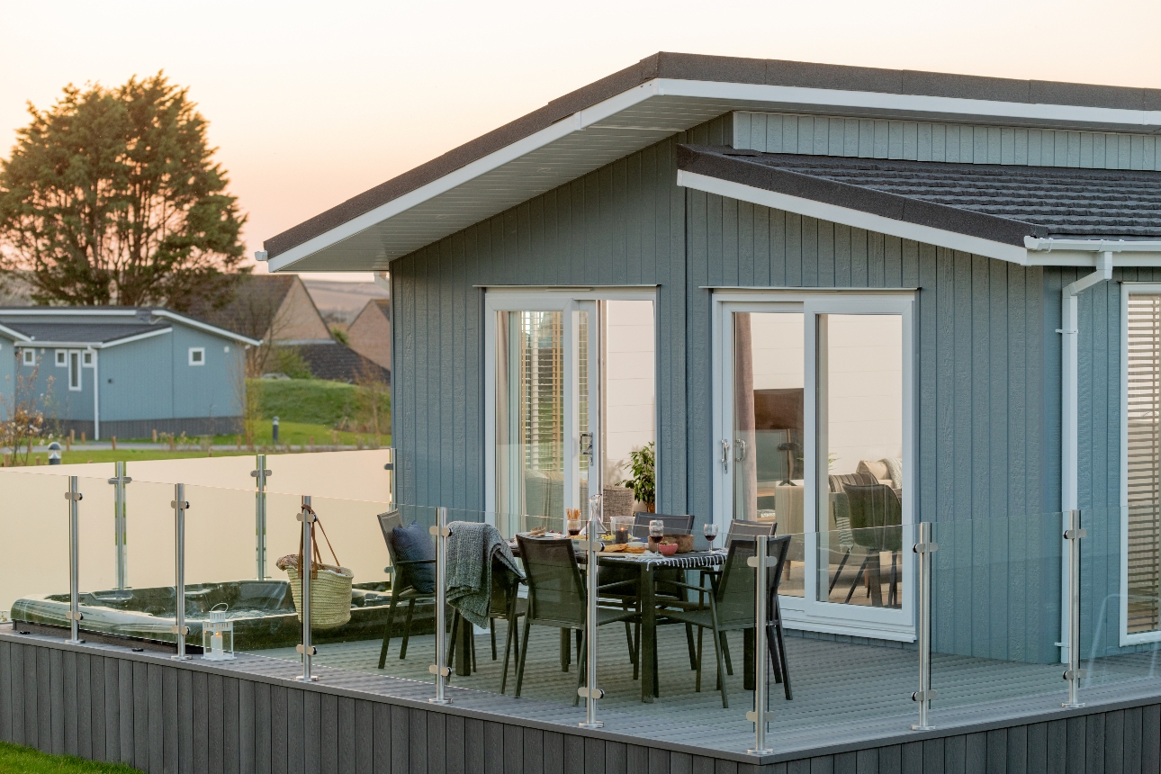 Luxury Lodges' Bude Mullion site in Cornwall